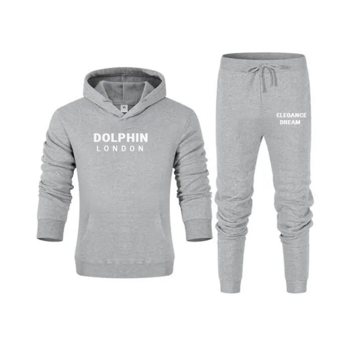 Elegance Dream Jogging Suit Grey Trapstar Logo