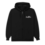 Elegance Dream Black Hoodie wit LET Text