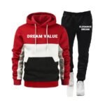 EleganceDream Jogging Suit Red Trapstar Logo