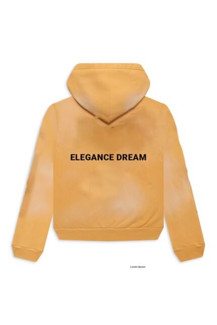 Elegance Dream Sports Zip-Up Yellow