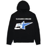 Dolphin Family Black Elegance Dream Hoodie