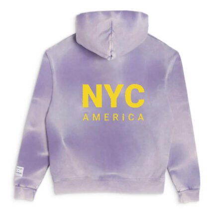 Elegance Dream purple jacket with yellow writing