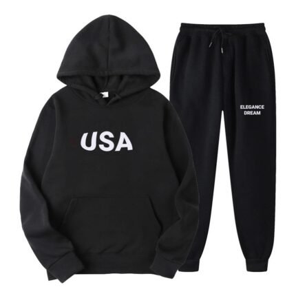 London Black Elegance Dream Tracksuit