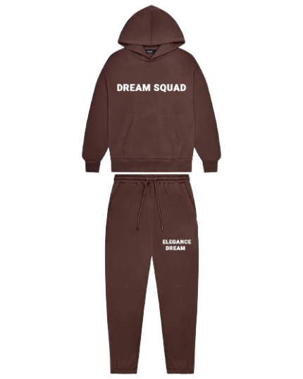 Chenille Decoded Grey Dolphin Hooded Tracksuit