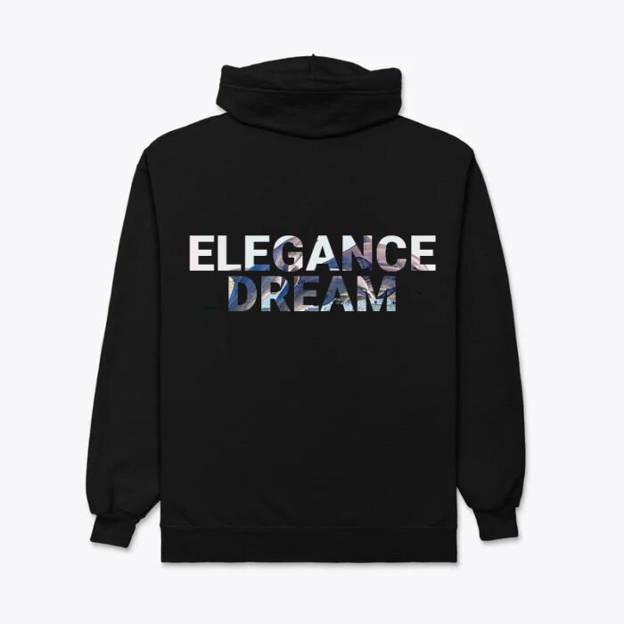 Black Dolphin Elegance Dream Hoodie