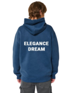 Dolphin NavyBlue Hoodies For Men's