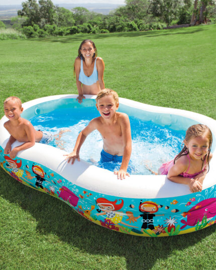 Swim Center Snorkel Fun Inflatable Pool