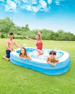 Inflatable Family Pool - Blue