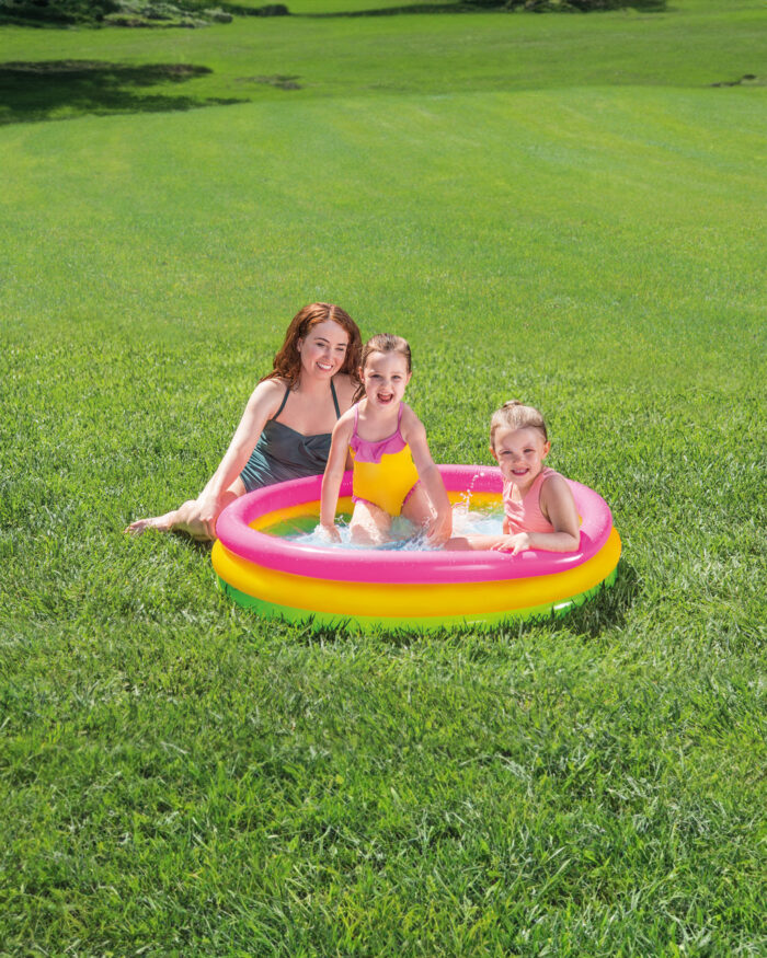 Sunset Glow Inflatable Kiddie Pool