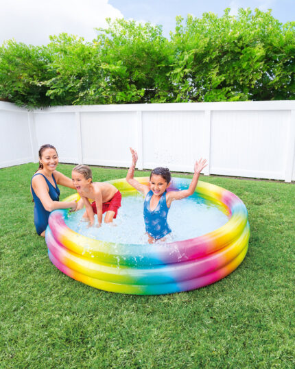 Rainbow Ombre Inflatable Pool - 66" x 15"