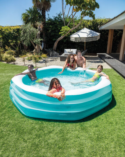 Swim Center Inflatable Octagonal Family Pool