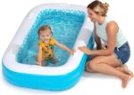 2 in 1 Inflatable Kiddie Pool and Tanning Pool for Kids